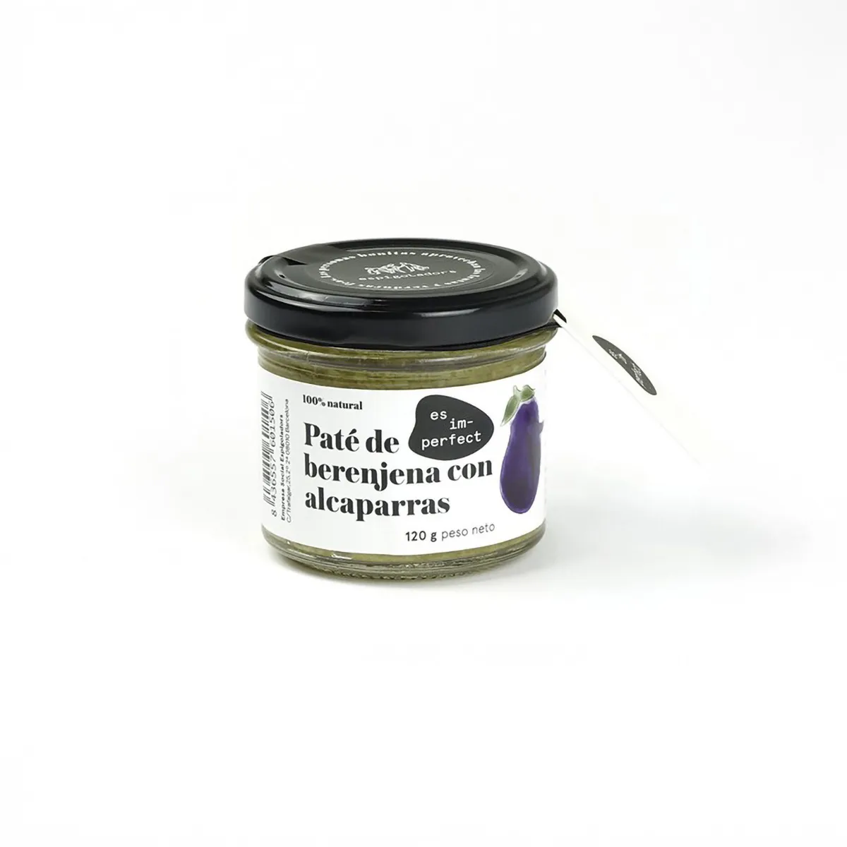 Pate De Berenjena con Alcaparras