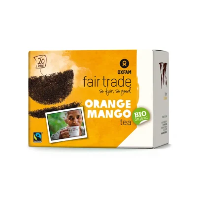 Te Negro Ecológico con Mango y Naranja